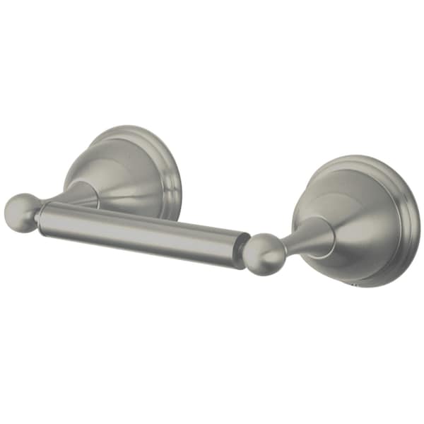 Restoration Toilet Paper Holder, Brushed Nickel